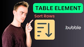 Bubble table element - Sort by column thumbnail