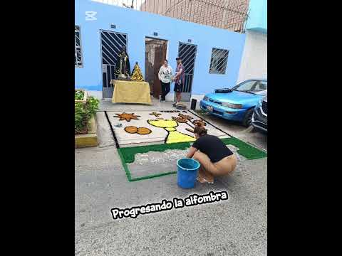 Preparativos Homenaje San Martin de Porres, La Perla Callao