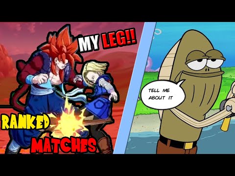 DO FUSIONS STRUGGLE AGAINST 18? || DBFZ