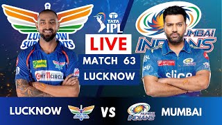 Live: MI Vs LSG, Match 63, Lucknow vs Mumbai | IPL Live Scores & Commentary | 2nd Innings
