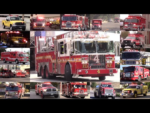 *200+ Response videos!!!* Fire Trucks responding best of 2021 | Over 2 hours of fire trucks!!!