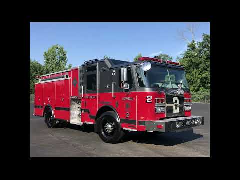 Belmont, MA - E-One Custom Pumper