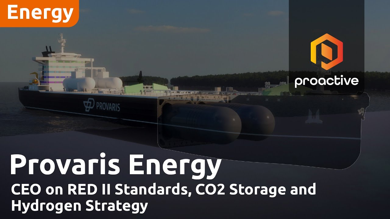Provaris Energy CEO on CO2 storage and hydrogen strategy