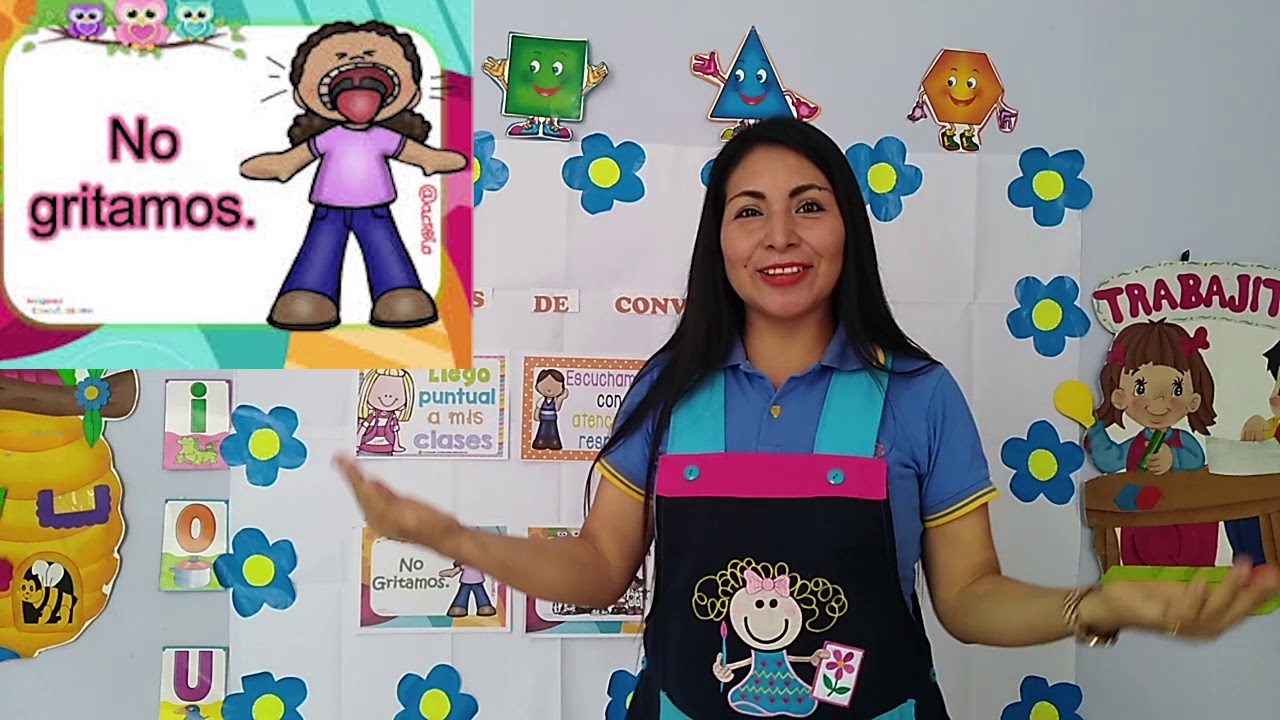 Clase virtual 3 años - Normas de convivencia