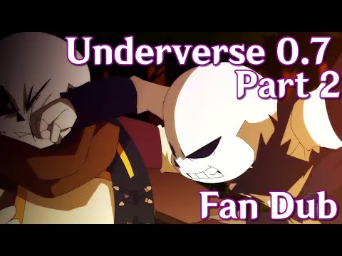 Underverse 0.7 Part 2 - Cross confronts Ink - FanDub