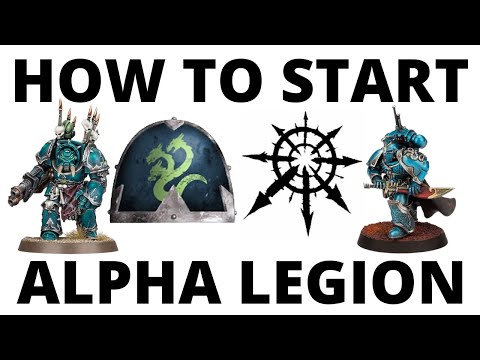 How to Start an Alpha Legion Army in Warhammer 40K 10th Edition