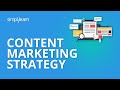Content Marketing Strategy | Content Marketing Tutorial | Content Marketing Examples | Simplilearn