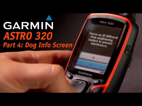 Part 4: Garmin Astro 320 -- Dog Info Screen