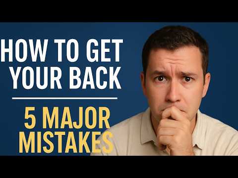 How To Get Your Ex Back – 5 Major Mistakes You’re Making
