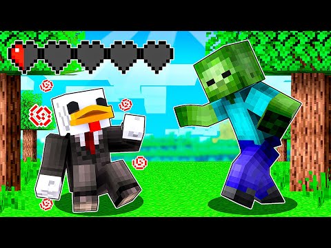 MINECRAFT MA HO SOLO UN CUORE!!!