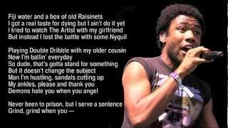 Childish Gambino - Bronchitis (with Lyrics) HD