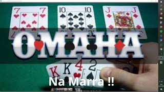 Omaha Na Marra, apresentao do canal e session review Pote Limit Omaha  Five Cards ! Poker