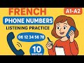 🎧🇫🇷Find it difficult to understand FRENCH phone numbers?☎️ Practice here: French Listening Practice 