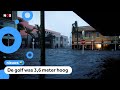Grote vloedgolf door orkaan Ian