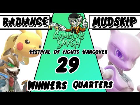 GameLab-Smash #29 Radiance (Pikachu / Fox) Vs Mudskip (Mewtwo)