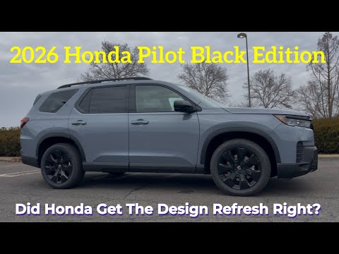 2026 Honda Pilot Black Edition: Is The 2026 Pilot The BEST Midsize SUV?