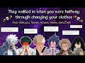 MHA X Yn They Walked In When Yn Was Getting Changed Texting Stories