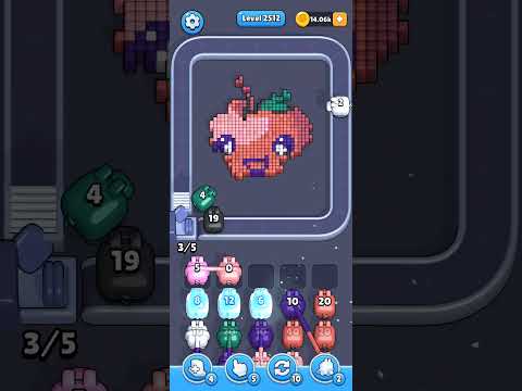 Pixel Flow Level 2512 Walkthrough