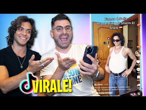 REAZIONE AL TIKTOKER PIÙ VIRALE DEL MOMENTO! (con Ale Rubino)