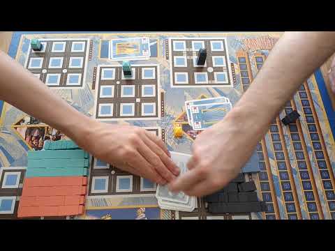 Build'em up!  Two player playthrough of Manhattan