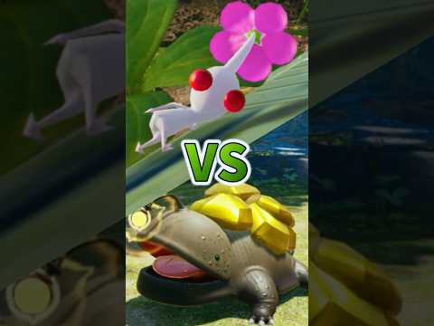 白ピクミンの毒VSタカラサンショウ#ピクミン4 #shorts