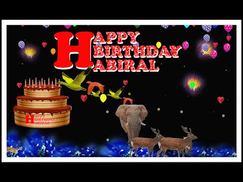 ABIRAL HAPPY BIRTHDAY TO YOU