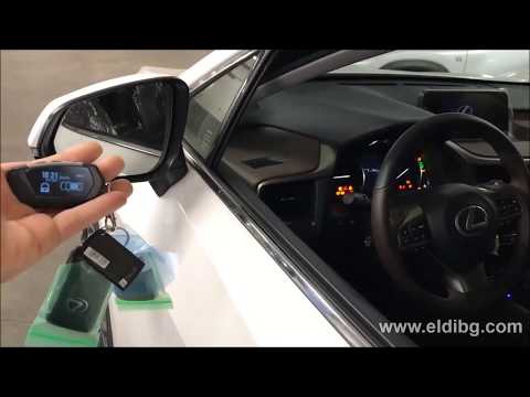 Remote start engine for Lexus with Pandora car alarm and telemetry systems app immobilizer