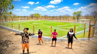 CONSTRUÍMOS NOSSO CAMPO DE FUTEBOL NA VILA SUPER COMÉDIA