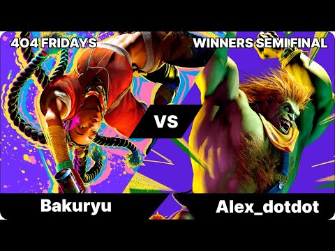 4o4 Fridays - Bakuryu(Kimberly) vs Alex_dotdot(Blanka)
