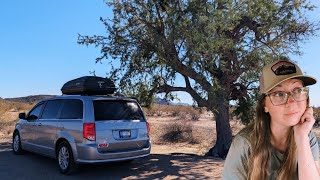 This Van Life Day Wasn’t Exciting - Until I Found THIS Campsite | Minivan Camper Van Life