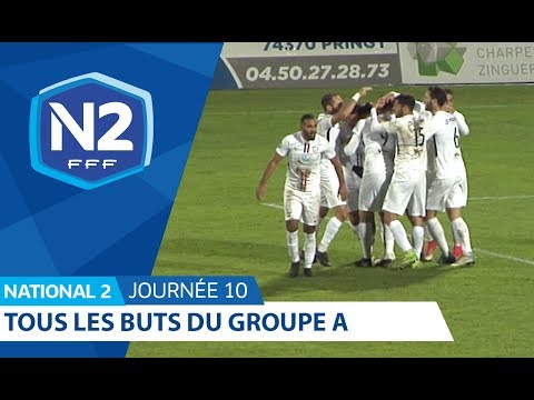 10ème journée - National 2A - Tous les buts