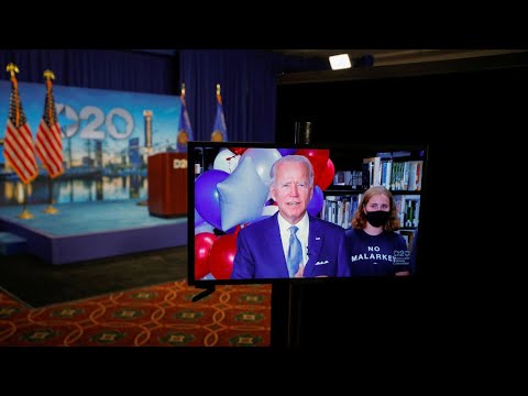 الانتخابات الرئاسية الأمريكية جو بايدن يفوز رسميا بترشيح الحزب الديمقراطي