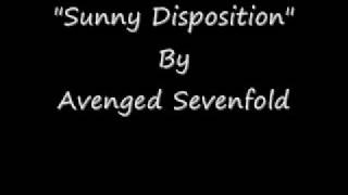 Avenged Sevenfold - Sunny Disposition Lyric HD
