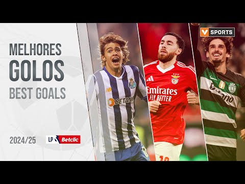Os melhores golos na Liga 2024/25