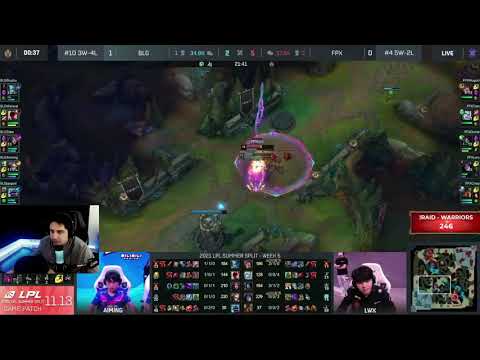 FPX Lwx Kaisa 1v1s Gwen in LPL