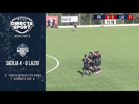 Calcio Giovanile 3° Trofeo Benedetto Piras U17M 1G - Sicilia-Lazio 4-0 (Highlights)