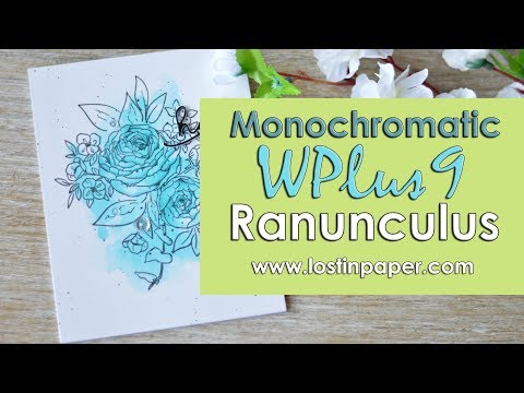 , title : 'Quick & Easy Monochrome WPlus9 Ranunculus - Scrapbook Boutique Hop!'