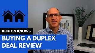 Buying a Duplex Investment - Before and After Financials #realestate #brrrr #duplex