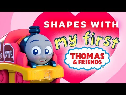 Learn Shapes with My First Railways | Playing Around with Thomas & Friends | Thomas & Friends - Kids TV Series, Kingdom Kids Zone - Thomas & Friends