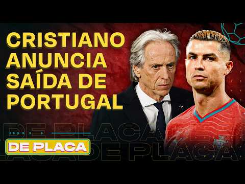 ATRITO ENTRE CR7 E JORGE JESUS FAZ ATACANTE ABANDONAR A SELEÇÃO PORTUGUESA | De Placa 01/10/26