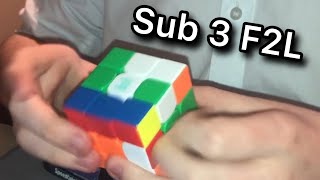 Sub 3 F2L (5.87 Single)