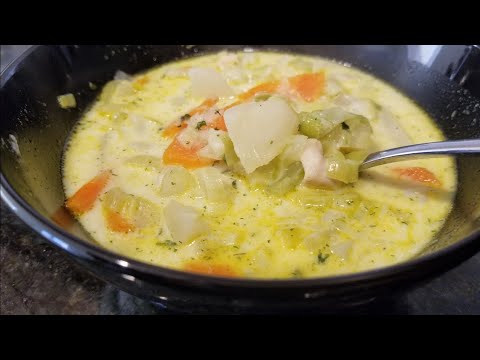 Waterzooi. A different Kind of Chicken Soup.