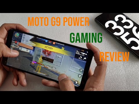 Moto G9 Power free fire Gaming review and battery drain test with FPS Meter