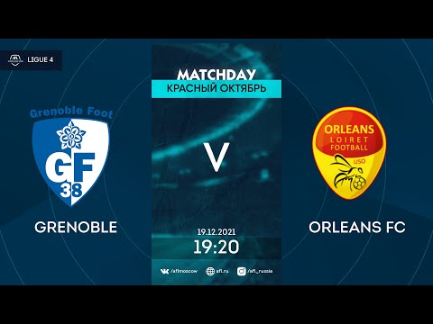 AFL21. France. Ligue 4. Day 19. Grenoble - Orleans FC