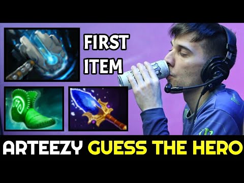 ARTEEZY Support First Item Meteor Hammer — Guess The Hero 7.28 Dota 2
