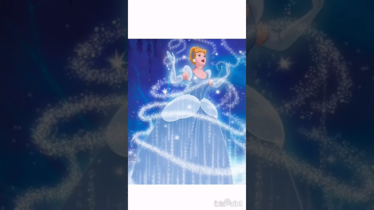 Giving Cinderella a glow up ✨️ #ibispaint