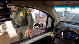 preview picture of video 'U.S. Border Patrol Checkpoint. Dateland, AZ Gas & Cameras, No Response to Are you a US Citizen?'