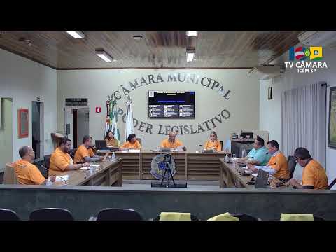 7ª Sessão Ordinária da Câmara Municipal de Icém-SP 12/05/2026.