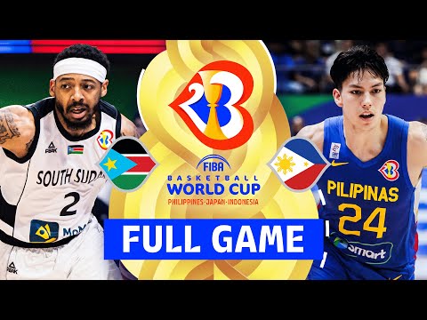 South Sudan v Philippines | Full Basketball Game | FIBA Basketball World Cup 2023