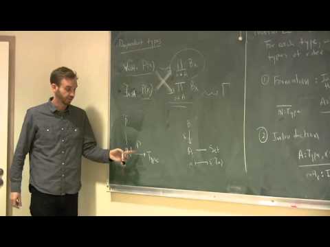 A survey of Univalent Foundations (by Eric Finster, November 13th, 2014)